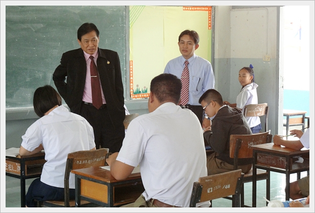 ตรวจเยี่ยมการสอบ O-NET - 03