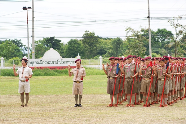 ลูกเสือแข่งขันสวนสนาม - 11