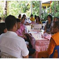 โครงการส่งเสริมคุณธรรมจริยธรรม พัฒนาคุณภาพชีวิต ประจำปี 2555